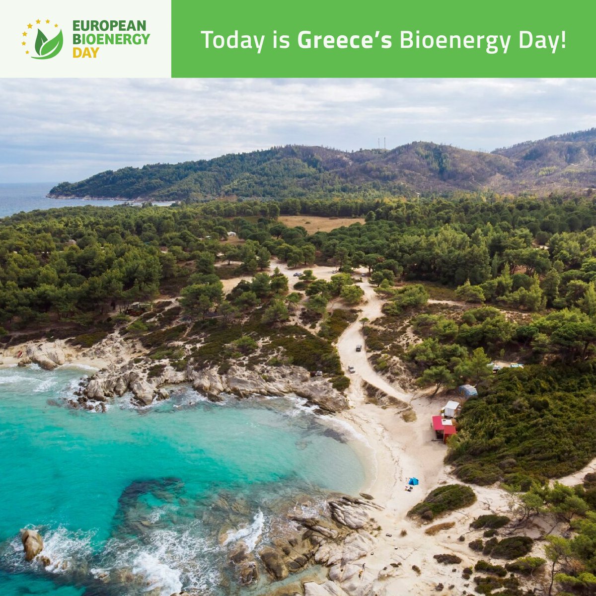 📌 Today, November 25th, #Greece celebrates its #BioenergyDay! From now until year-end, Greece could meet its energy needs using only #bioenergy.

🤝Discover more on their story towards a more integrated forestry sector🔗  europeanbioenergyday.eu/success-storie…