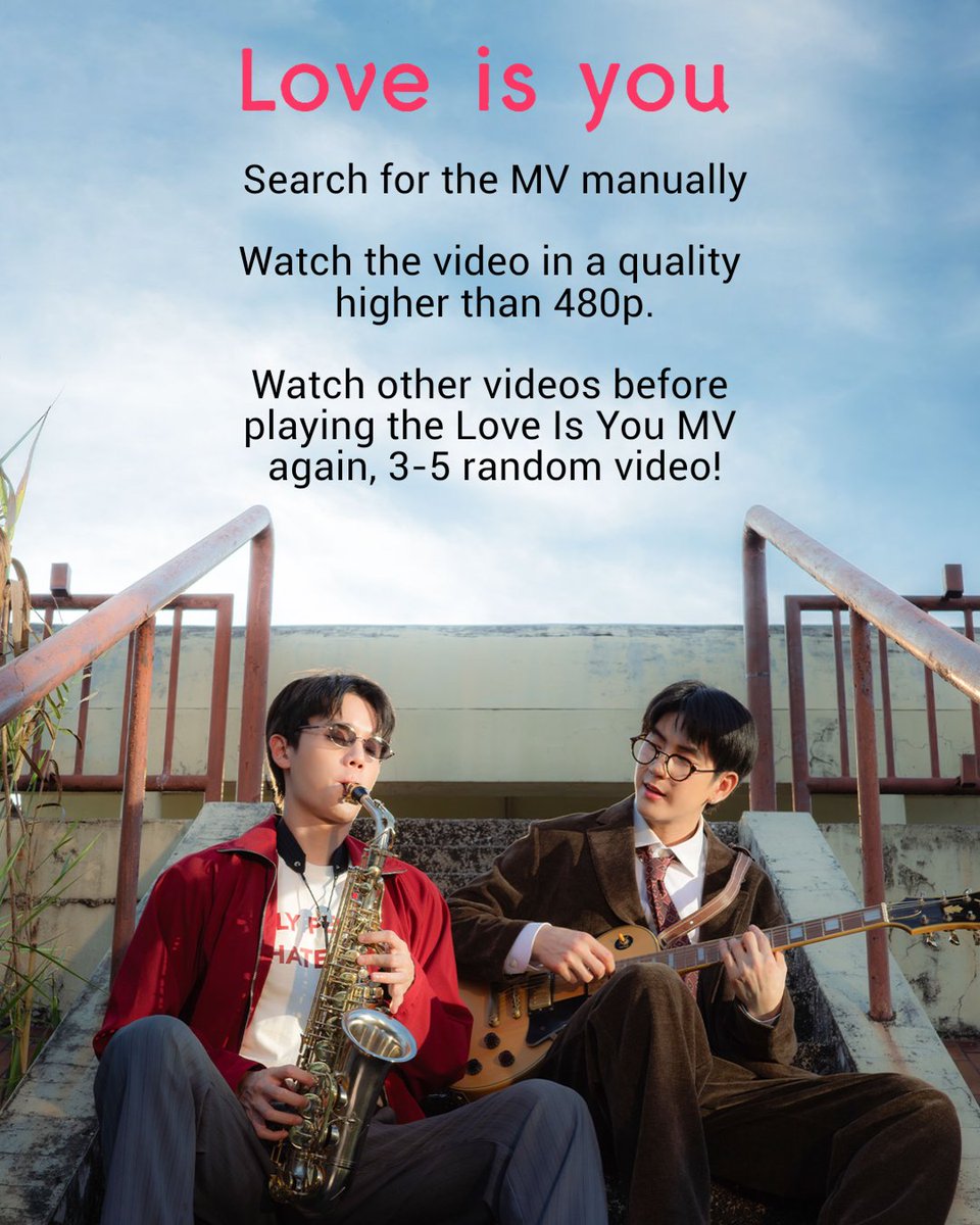 foundbetterdays's tweet image. Hello nomnoms 💜💙
I made a little banner just with some YouTube streaming tips for you. Let's make Love Is You a success 💗.

#JimmySea #nomnoms 
#sea_tawinan #jimmyyjp