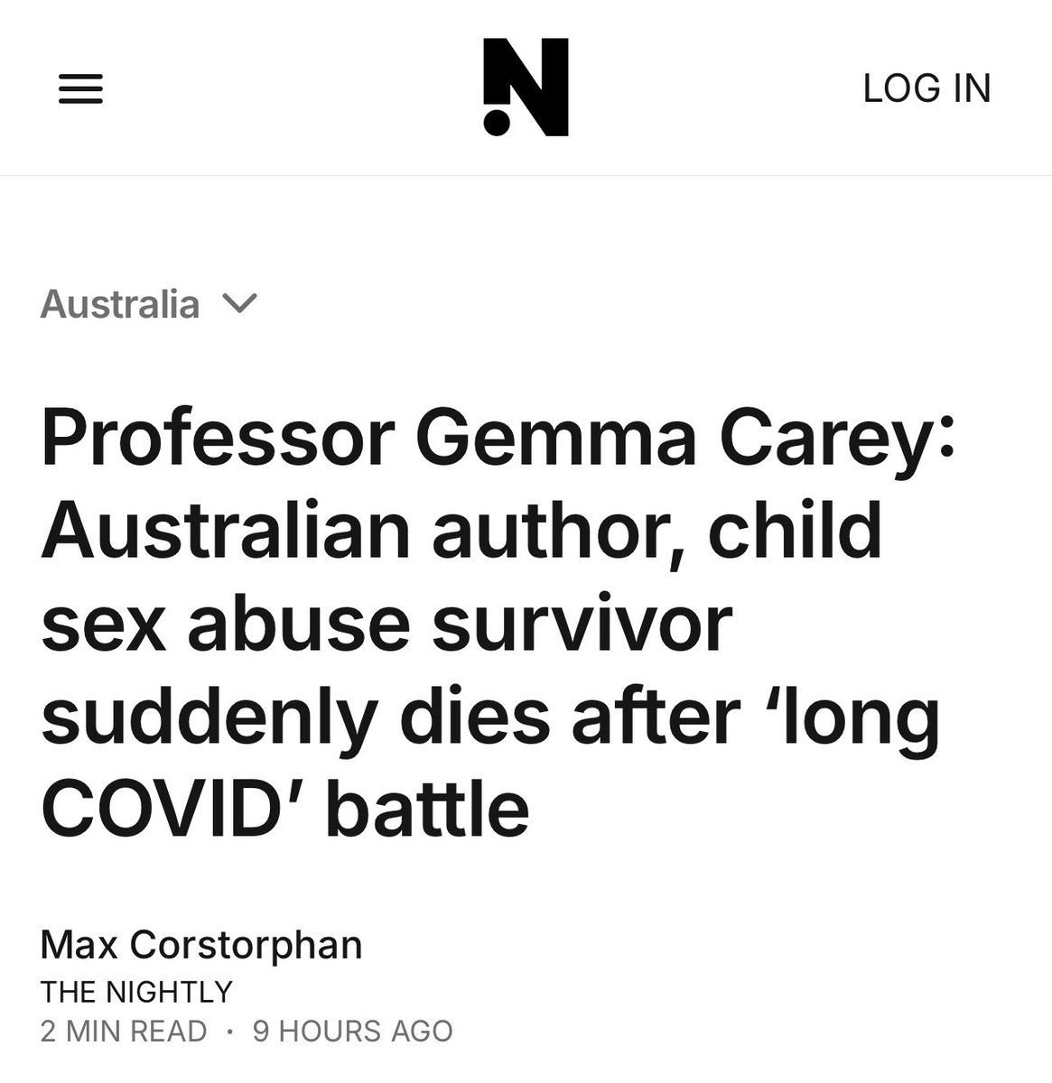 Laura Miers (@lauramiers) on Twitter photo This is such a tragic loss. I have been chatting with Gemma for a long time.
โGemma passed away on 17th November 2024 after a long battle with illness. Her family asks for privacy during this difficult time.โ 
The media coverage is all over the place because she had just This is such a tragic loss. I have been chatting with Gemma for a long time.
โGemma passed away on 17th November 2024 after a long battle with illness. Her family asks for privacy during this difficult time.โ 
The media coverage is all over the place because she had just