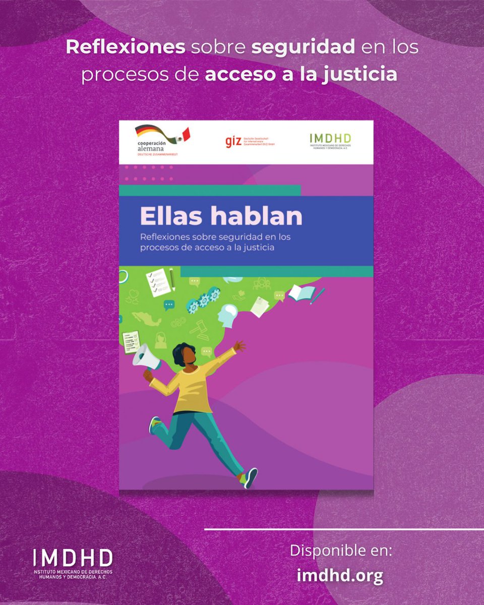 Desde el IMDHD, en este #25N Día Internacional de la Eliminación de la Violencia Contra la Mujer, queremos destacar que la violencia contra las mujeres sigue siendo un problema grave y persistente en todas las regiones, reflejando un patrón sistemático de discriminación y