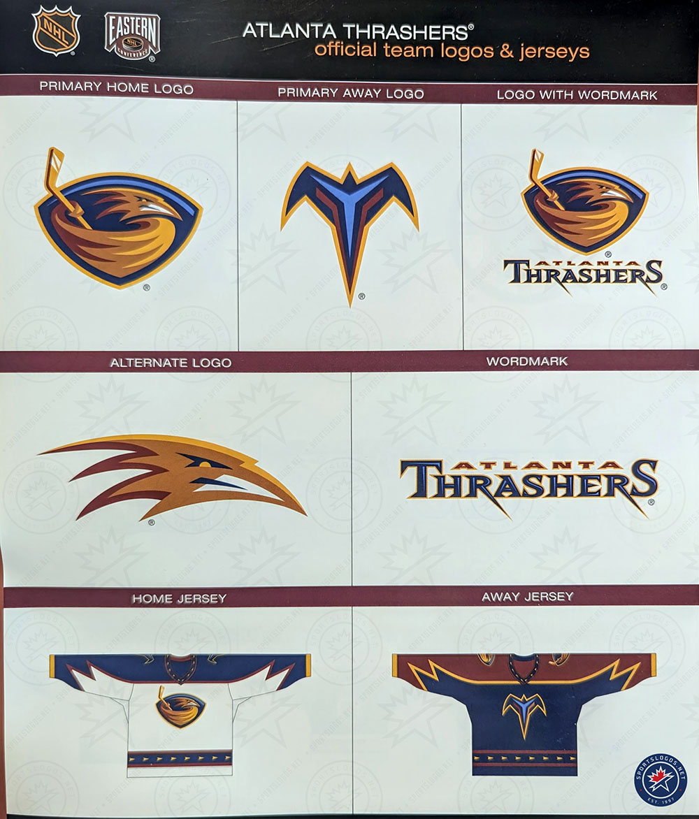 SportsLogos.Net (@sportslogosnet) on Twitter photo The Atlanta Thrashers page in the 2000-2001 NHL Team Logo Style Guide.
See their complete team logo and uniform history right here: sportslogos.net/logos/list_by_…
#NHL #HockeyHistory #NHLHistory <a href="/NotThrashers/">Atlanta Thrashers</a> The Atlanta Thrashers page in the 2000-2001 NHL Team Logo Style Guide.
See their complete team logo and uniform history right here: sportslogos.net/logos/list_by_…
#NHL #HockeyHistory #NHLHistory <a href="/NotThrashers/">Atlanta Thrashers</a>