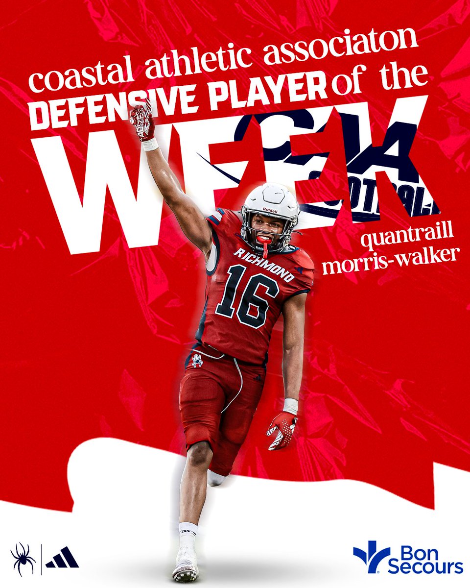 Richmond Spiders Football (@spiders_fb) on Twitter photo Taking home Richmond's final <a href="/CAAFootball/">CAA Football</a> weekly awards are Sean O'Haire and <a href="/Q_morris1/">π¬Quantraill π¬</a>!
π spides.us/3OqgzUm
#OneRichmond Taking home Richmond's final <a href="/CAAFootball/">CAA Football</a> weekly awards are Sean O'Haire and <a href="/Q_morris1/">π¬Quantraill π¬</a>!
π spides.us/3OqgzUm
#OneRichmond