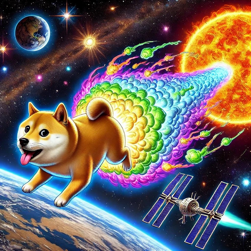 Maltijo's tweet photo. @dogecoin @solpupSolana @shibainu #ludicrousspeed #tothemoon #propulsion #moonbase
Have you heard of fartpropulsion ludicrous speed? https://t.co/OhlYvnPQYC