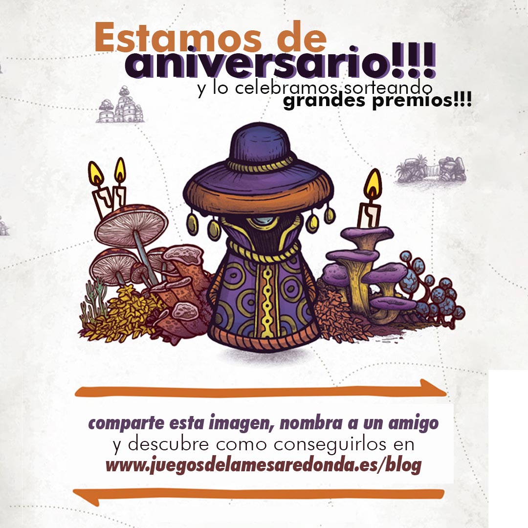 Juegos_Mesa_RD's tweet photo. 📣¿Sabias que estamos de aniversario?

📌Cumplimos... ¡12 años! y lo celebramos sorteando ¡7 juegos y 2 vales de 50€!

🎯 Para participar, comparte esta imagen, nombra a un amigo y haz un pedido en nuestra tienda en el periodo promocional.

👉 Más info en https://t.co/ieVlD53EgT https://t.co/2ygAU6YDd7
