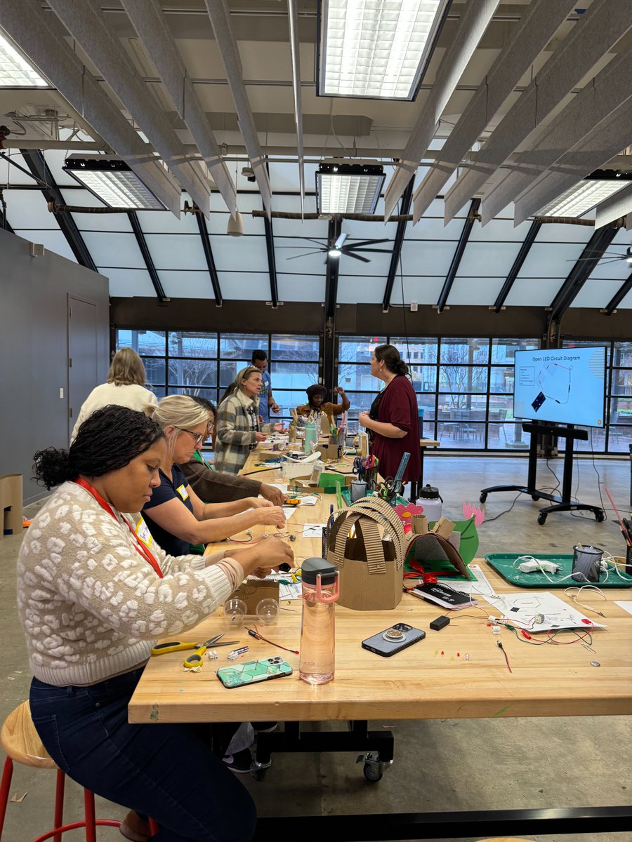 APS STEM (@aps_stem) on Twitter photo Thank you, <a href="/KIDMuseumMD/">KID Museum</a> for hosting our first Maker Studio PD for 55 <a href="/APSVirginia/">Arlington Public Schools</a> educators. Teachers were engaged from start to finish, exploring maker learning strategies like circuits & cardboard construction. #MakerLearning <a href="/APS_CTE/">Arlington CTE</a> Thank you, <a href="/KIDMuseumMD/">KID Museum</a> for hosting our first Maker Studio PD for 55 <a href="/APSVirginia/">Arlington Public Schools</a> educators. Teachers were engaged from start to finish, exploring maker learning strategies like circuits & cardboard construction. #MakerLearning <a href="/APS_CTE/">Arlington CTE</a>