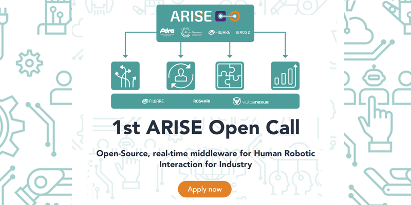 La prima Open Call del consorzio europeo ARISE finanzia fino a 200 mila euro per ogni progetto innovativo di interazione uomo-robot selezionato | Scadenza ore 17:00 del 16 gennaio 2025 smile-dih.eu/arise-prima-op…