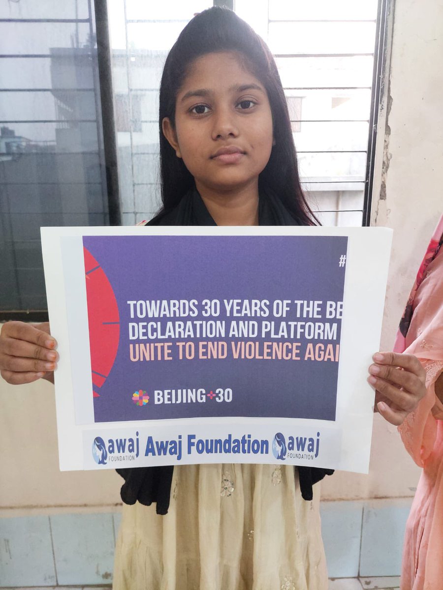 Awaj_fdn's tweet photo. "Unite! Activism to End Violence against Women & Girls" resonates deeply with the violence situation in Bangladesh. We call for the BD government to enact the sexual harassment prevention law and to #ratifyILOC190 as soon as possible.
#16DaysOfActivism2024 #Beijing30 https://t.co/B2yNvMr9mf