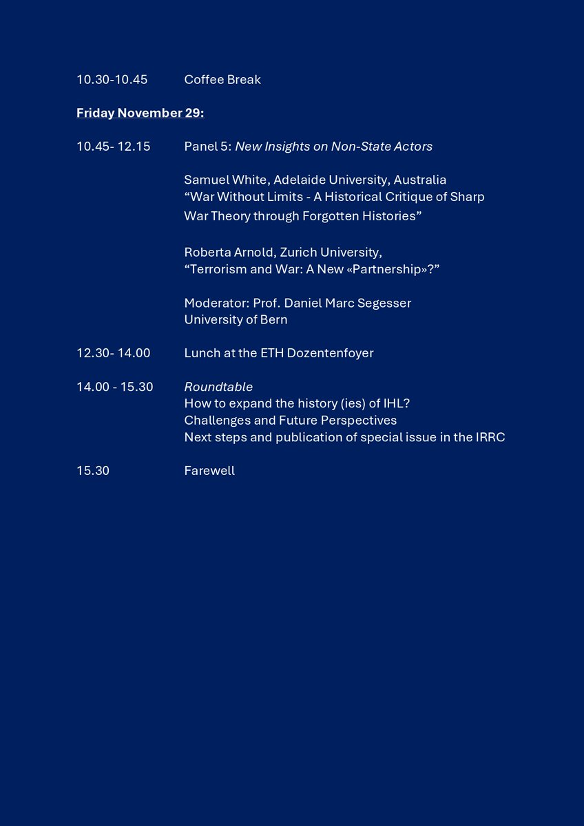 🚨Please join us this Thu 28 &amp; Friday  29 with an amazing - and perfect gender balanced 😉 lineup-  discussing critically on how to expand the history (ies) of #IHL at the #UZH (hybrid)👇👇👇