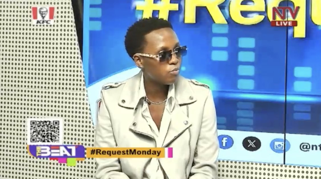 ntvuganda's tweet photo. I guess this is my first TV interview this year. I don’t like appearing on TV without having something meaningful to discuss or something important to share with my fans. Ugandans already know that I can be a great artist, so there’s no point for me to prove myself. - @AzawiOfficial
#NTVTheBeat #RequestMonday