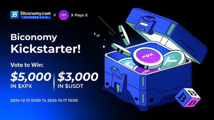 XPXtoken's tweet image. ‼️WIN XPX &amp;amp; USDT‼️

@BiconomyCom is hosting $XPX in their #Kickstarter event to win token #airdrop Rewards!

$XPX $5000
$USDT $3000

🎙️Open an account today to participate 🚀

Full Detail 🤝 biconomy.zendesk.com/hc/en-us/artic…

#crypto #Biconomy #Bitcoin