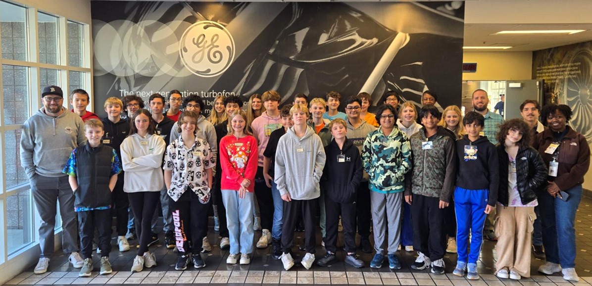 spa_noqo's tweet photo. Another great day @GEAerospacePA with students from @HeritageMiddle1 where students explored career pathways in the aviation industry! @CTEforNC @ncpublicschools @WakeEdNews @jw4lker @lhmiles2 @RTennie https://t.co/b8aBXep0b0
