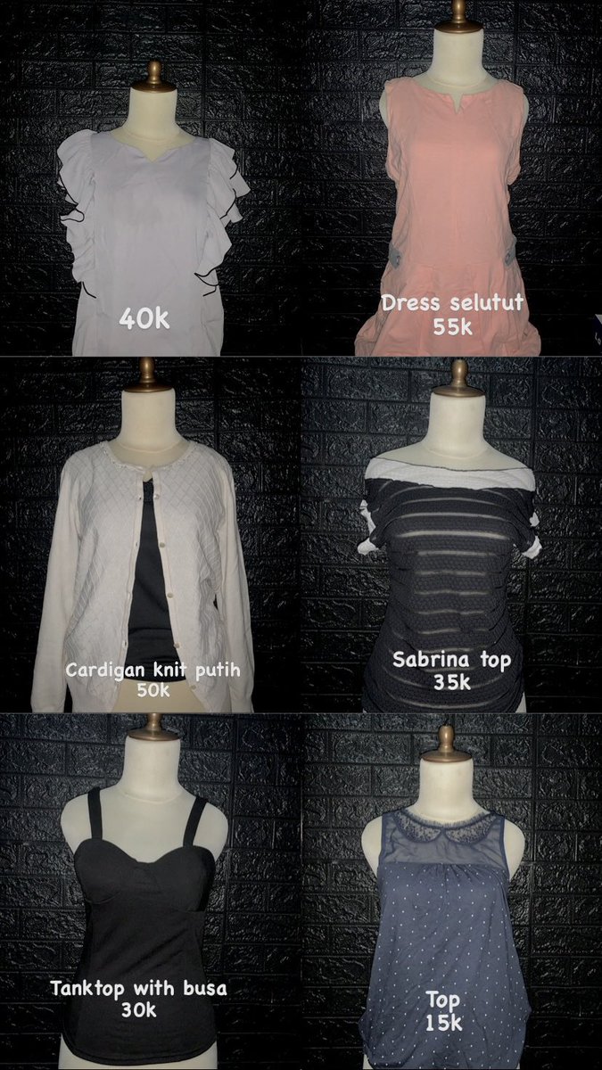 Preloved yaw, masih good condition semua, bisa anter ke kos juga yes (semarang bawah semarang atas siap anter) dm yg minat🥰