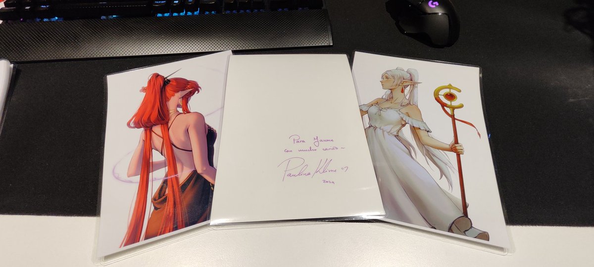 3 nuevas prints y esta vez te has superado <a href="/PaulinaKlime/">Paulina Klime</a> no te imaginas lo feliz que me ha hecho ver la dedicatoria, gracias por tanto, eres un sol! 🥹