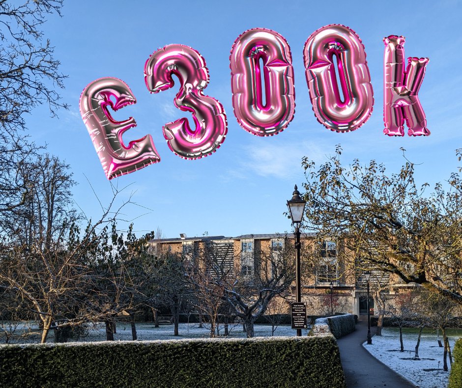 You're incredible! We're over the moon to report that last week's Giving Day raised more than £300,000 to fund lake repairs, student support, our innovative music programmes and the unrestricted Worcester Fund. We are immensely grateful for your generosity #WorcesterIsWonderful