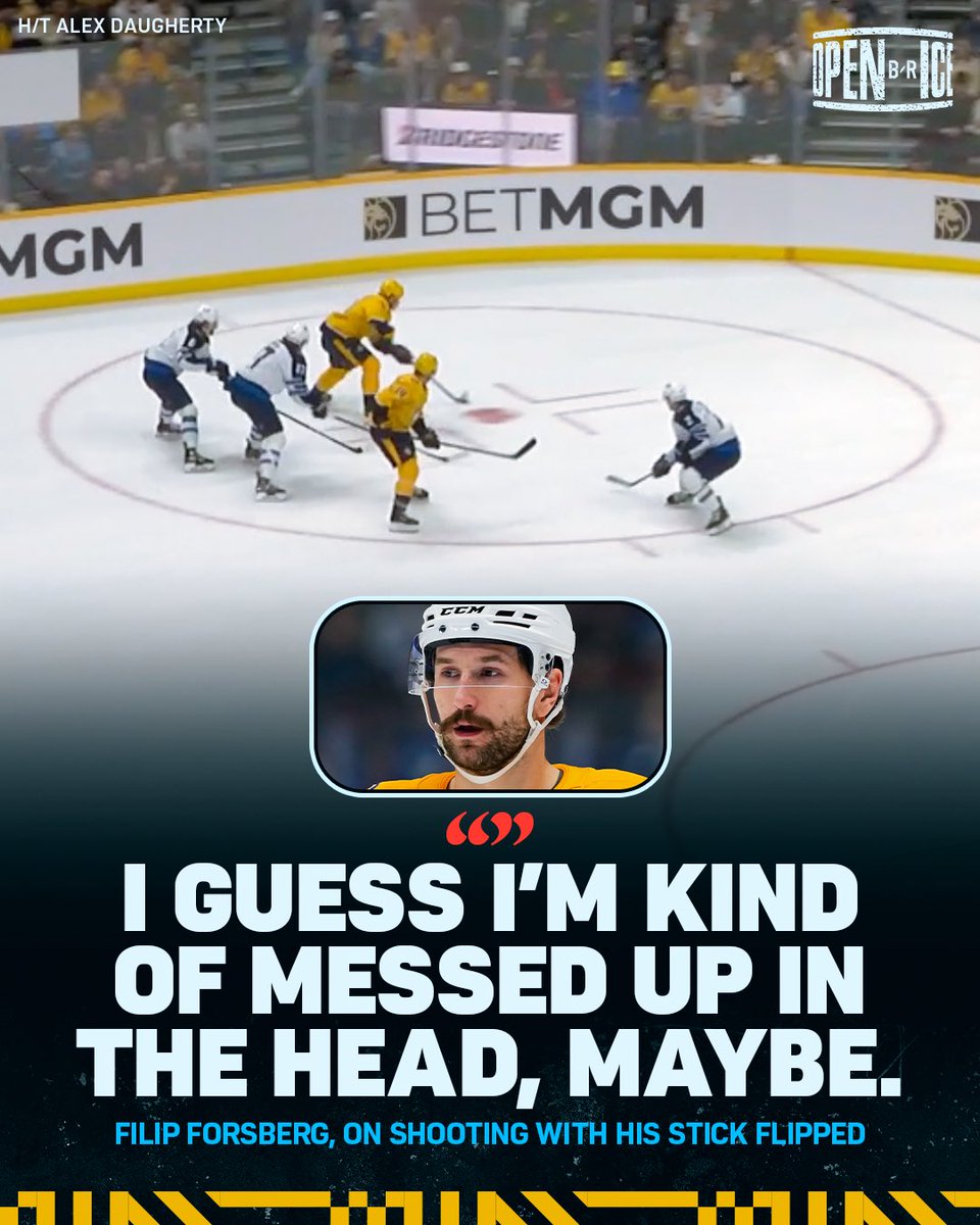 BR_OpenIce's tweet photo. Filip Forsberg attempted a wrong-handed shot, with his stick flipped.

Why did Filip Forsberg do that? 🤣 (via @AlexDaugherty1) https://t.co/mF4koNWUOz