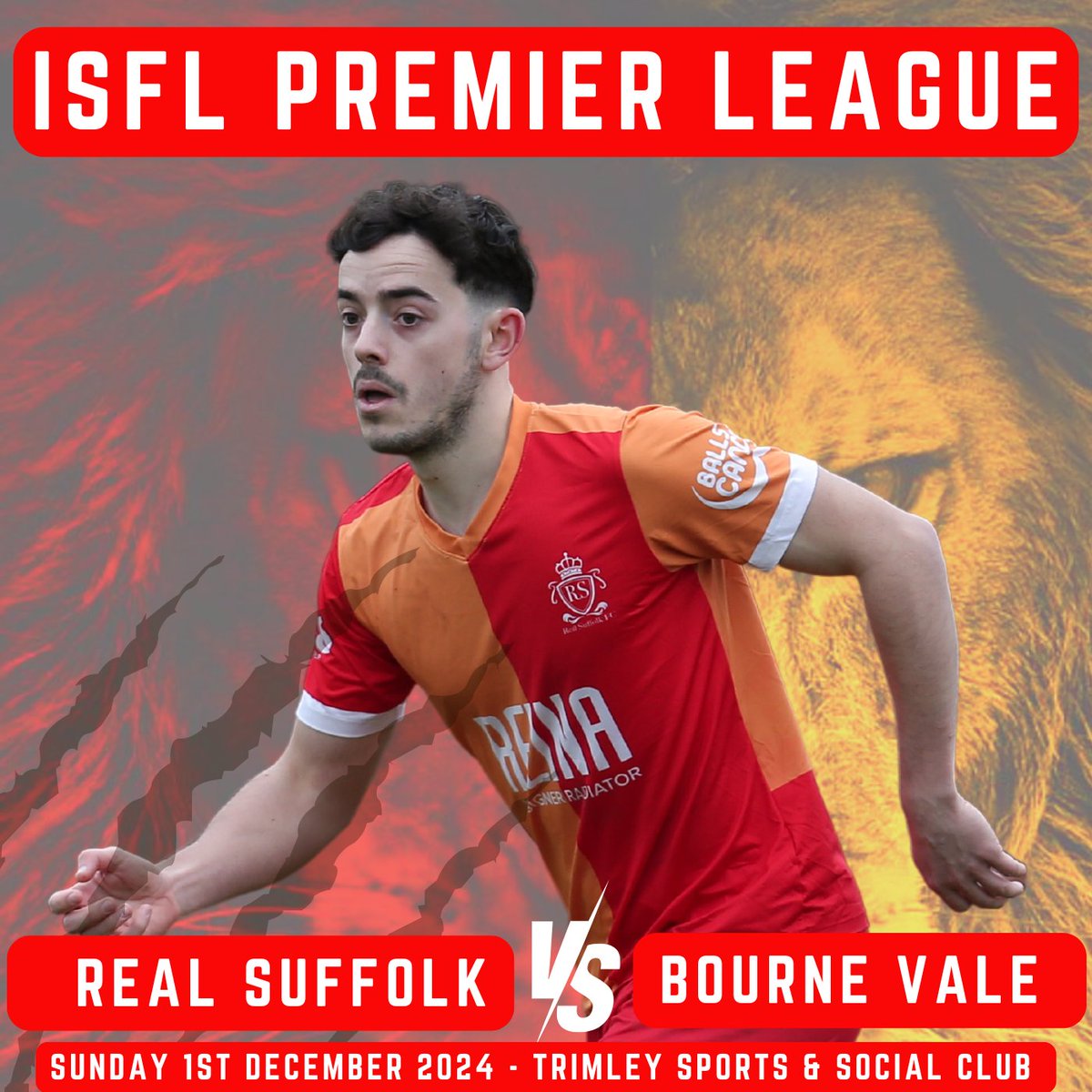 RealSuffolkFC's tweet photo. This Sunday 5th place entertains 3rd place when we take on Bourne Vale United in league action, always a tough game #RealSuffolkFC #DestinyCouriers #SundayLeague #YouTubeTeam https://t.co/tnQEEkUMnW
