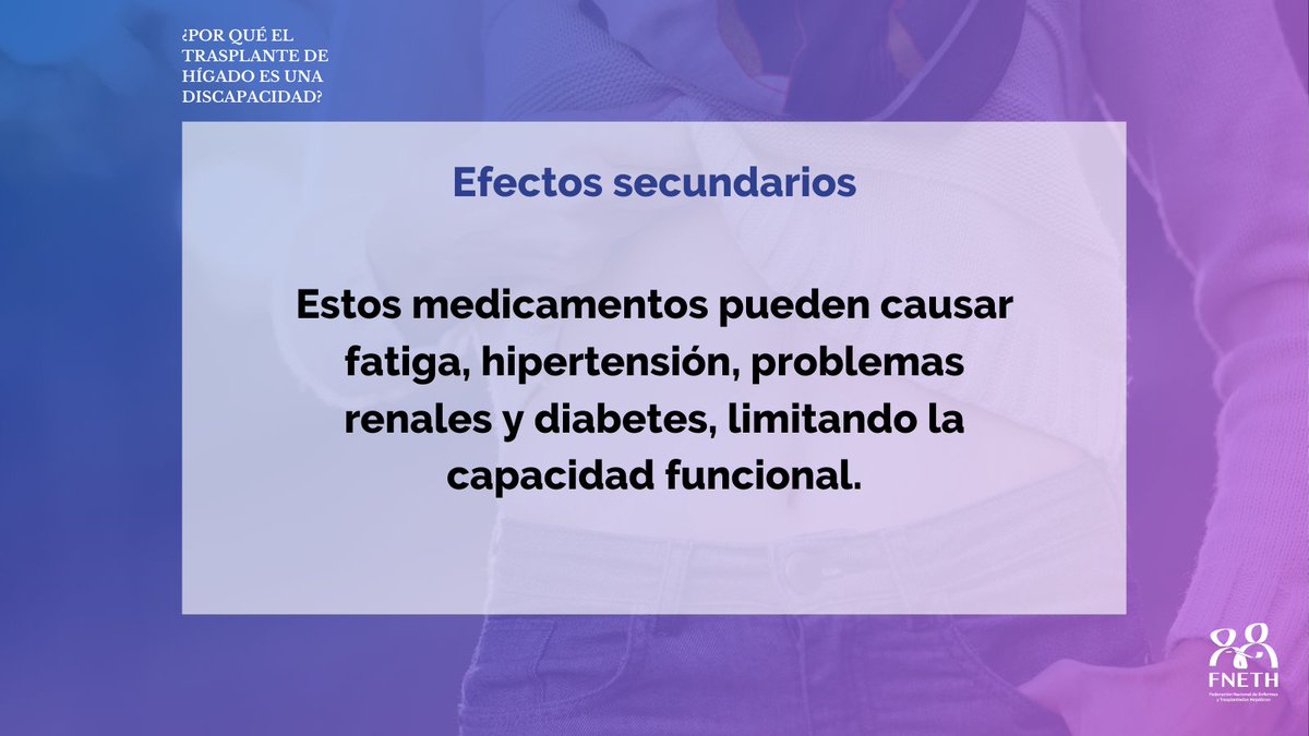 fehigado's tweet photo. ➡️ De cara al próximo día 3 de diciembre, Día Mundial de las Personas con Discapacidad, os traemos las razones para considerar un trasplante de hígado una discapacidad, concretamente, una discapacidad orgánica 🗣️

📝 Condiciones postoperatorias y secuelas a largo plazo https://t.co/XDUcl6JZJD