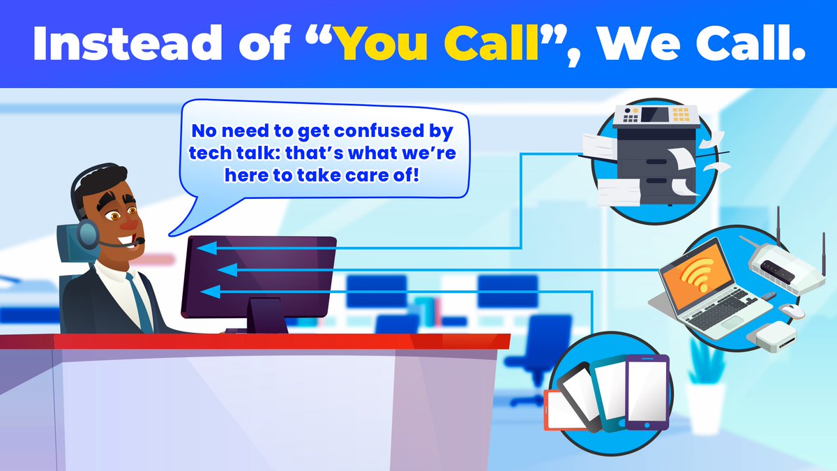 nomadicsecure's tweet photo. Instead of you calling vendors to resolve issues, wouldn’t you rather your IT team?

You’re with an IT team for a reason.... to take care of your technology! Unfortunately, sometimes it feels like this doesn’t apply to calling in to vendors. Getting bogged down with tech talk ... https://t.co/sgNikB20im