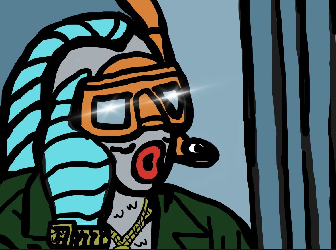 Think…it’s a fish with a #SNORKEL 🤿 

GM $SUI ☀️