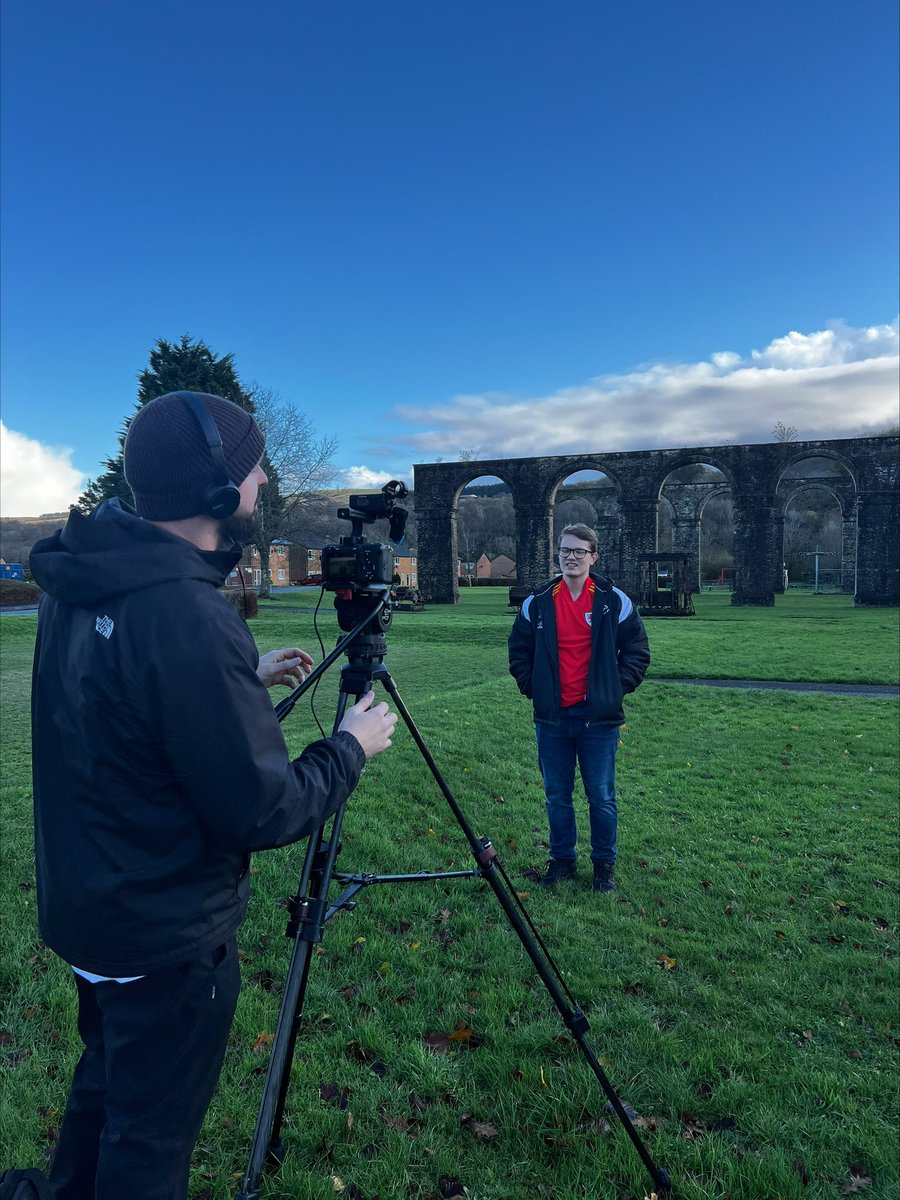 DafyddLeonard's tweet photo. Had a great time filming with @TheatrCymru today in my home town of Ystradgynlais for a new project!
Watch this space for what’s to come! 🎥 https://t.co/I5XQWx4MD0
