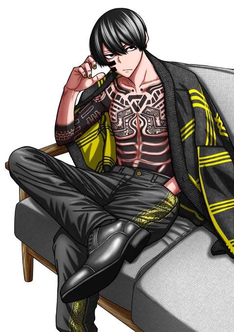 この服の下はこうなってます。 