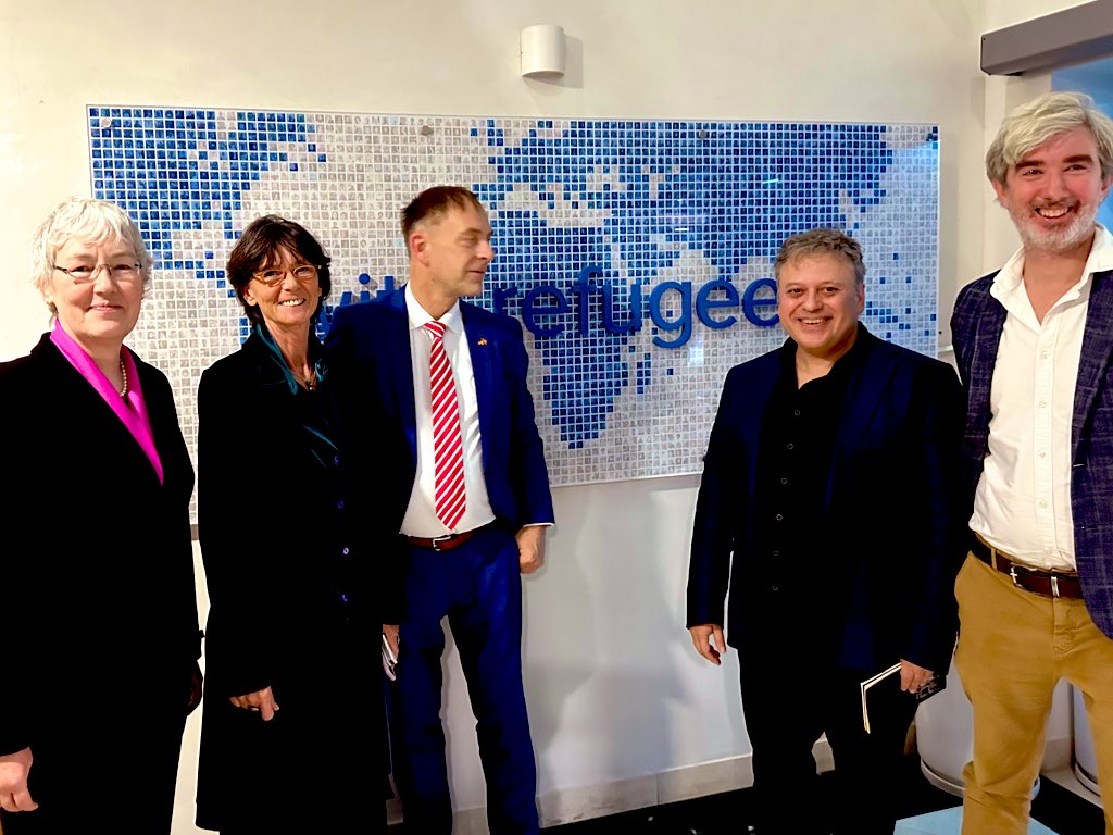 Were briefed by and discussed with UNHCR <a href="/Refugees/">UNHCR, the UN Refugee Agency</a> and <a href="/UNmigration/">IOM - UN Migration 🇺🇳</a> representatives in Tunis today.