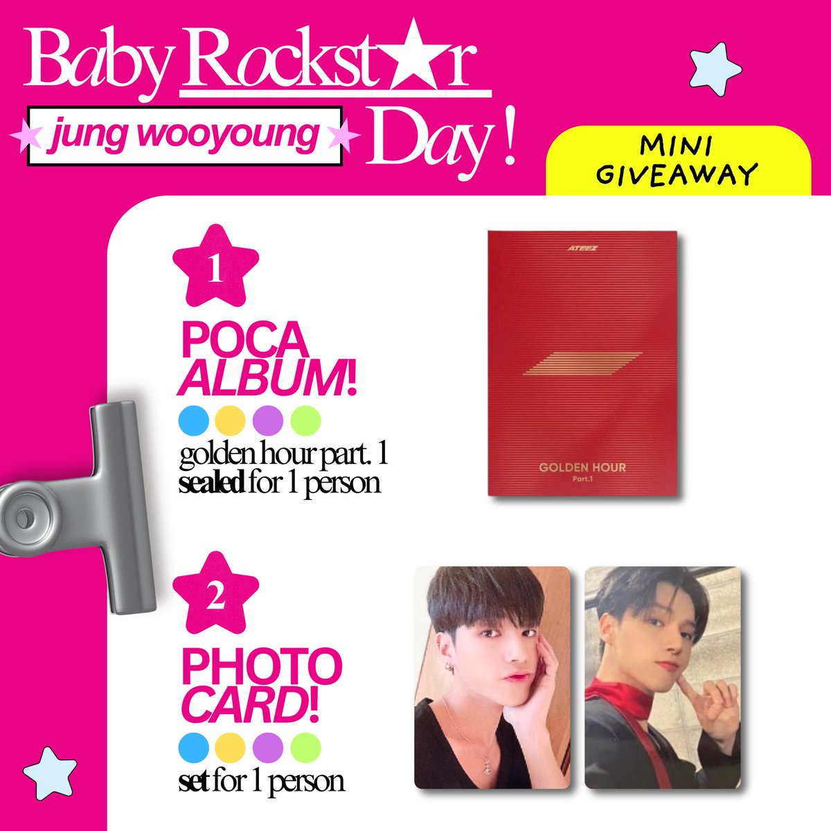 inatiny mini giveaway 

🌀 2 pemenang
🌀 25 nov - akhir minggu ini
🌀 ga perlu follow aku (reply apa aja buat jejak biar masuk ke random spin)

#PowerPerformerWooyoung 
#차가운_겨울날의_따스한_우영날  
#ATEEZ #에이티즈