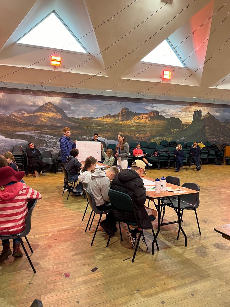We were excited to join the Young Islanders Network in Skye earlier this month to chat about the new National Islands Plan. It was great seeing young people so engaged and aware of their communities with ideas and solutions for the future! 
yin.scot/skyes-the-limi…