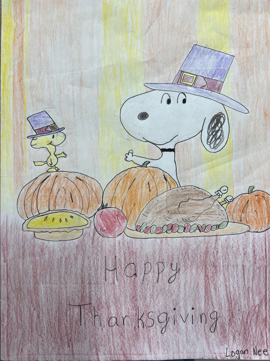 kuzminart's tweet photo. Vintage Thanksgiving Day cards from Applied Arts and Design 1 Mrs. Kuzmin’s classes.   I loved seeing that someone wrote she was thankful for our school and her country!  I agree! ☝️ ⁦@MTPSpride⁩ ⁦@Frank_Cap1_BOE⁩ https://t.co/KbGhcpzhvG
