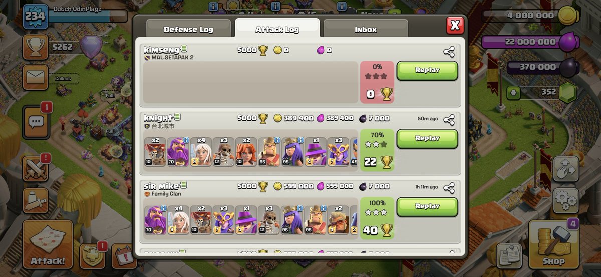 DutchOdinPlayz's tweet photo. ‼️And ofcourse the last attack has to be an "Connection Lost"‼️ 
.
@supercell i know it can be an way to cheat and find the right base if you let players who on purpose kick connection out but this sucks..
.
So how is your 1st day going ? 🤡
#ClashOfClans #clash #coc #supercell https://t.co/Svy2AauNRw
