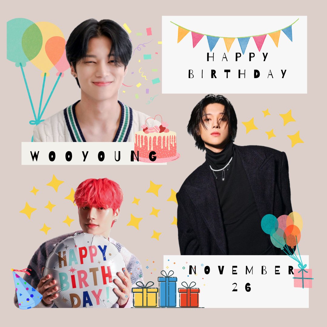 ATEEZUD's tweet photo. [🎉] HAPPY BIRTHDAY WOOYOUNG! 🎂

HAPPY WOOYOUNG DAY
#PowerPerformerWooyoung
#차가운_겨울날의_따스한_우영날 
@ATEEZofficial https://t.co/bXF3NIVoTz