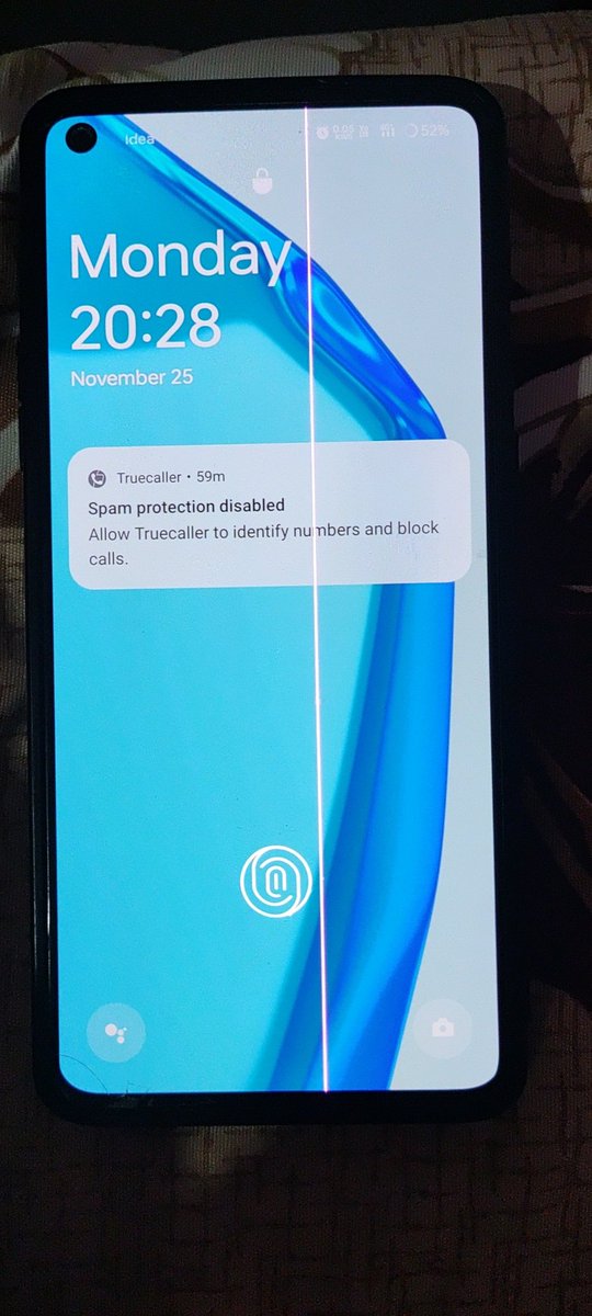 siddeshsanap771's tweet image. I have one plus 9 R model, pink line automatically came on screen. Kindly help me out. #oneplusindia  #oneplus #oneplussupport