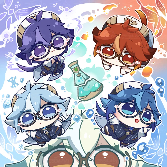 拡散!ちびロース!#原神 #GenshinImpact #スクロース生誕祭2024 
