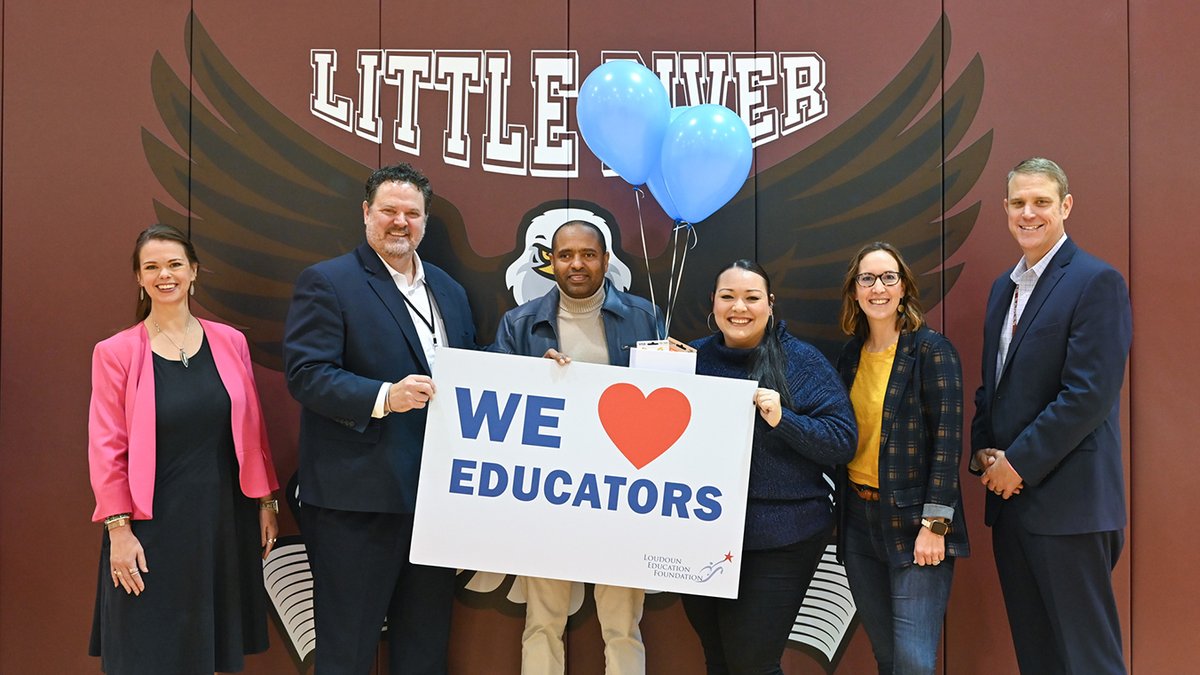 Congrats to Awalom (Alex) Tewolde, a custodian at Little River Elementary, for being selected as the November SHINE winner. Ms. Alex was nominated for his help in calming a new student’s anxieties. Learn more about SHINE: lcps.org/SHINE