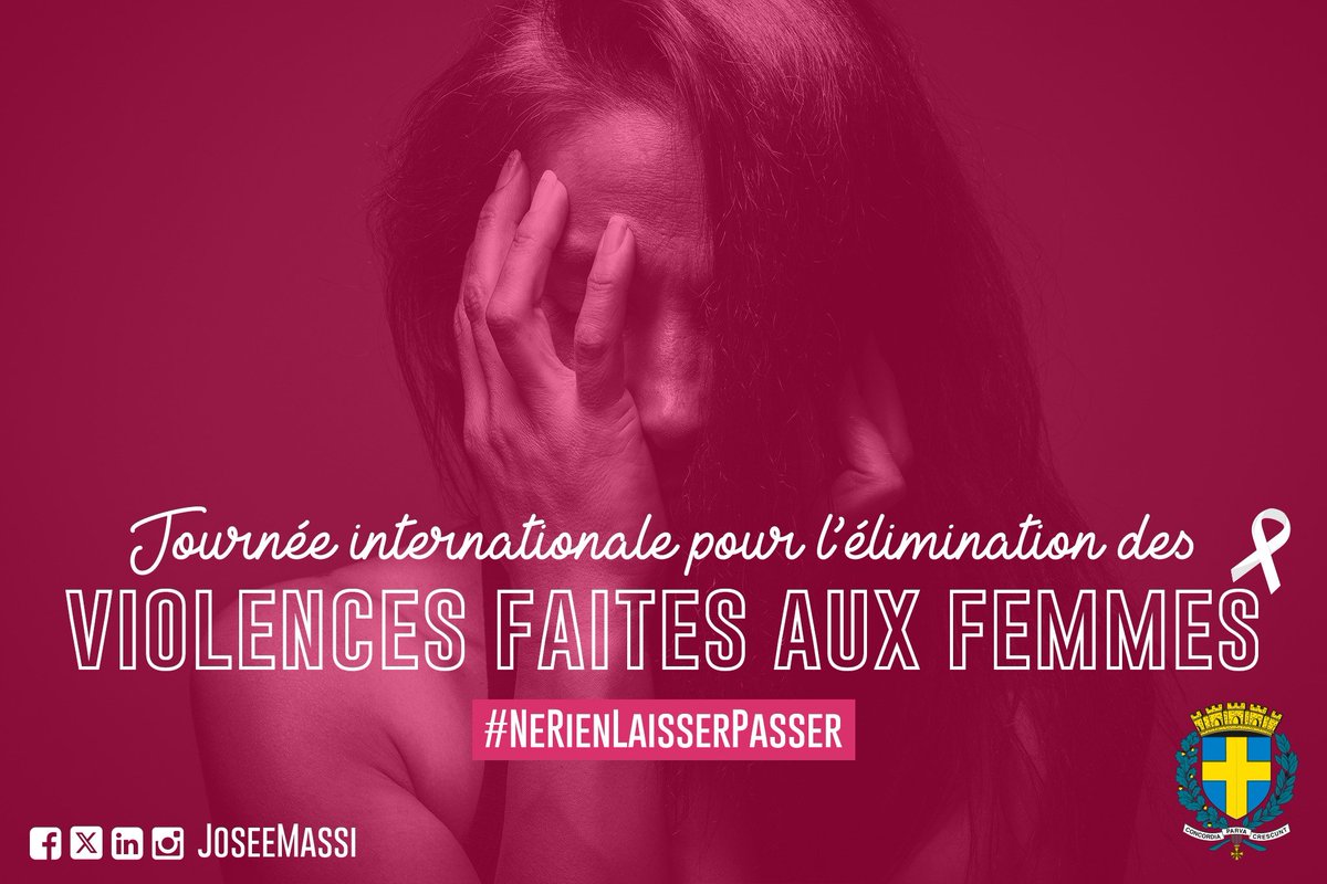 Même si la lutte contre les violences faites aux femmes ne doit pas être le combat d’une seule journée mais bien celui de tous les jours, c’est aujourd’hui #25novembre, comme chaque année depuis 1999, la journée internationale pour l’élimination de la violence à l’égard des