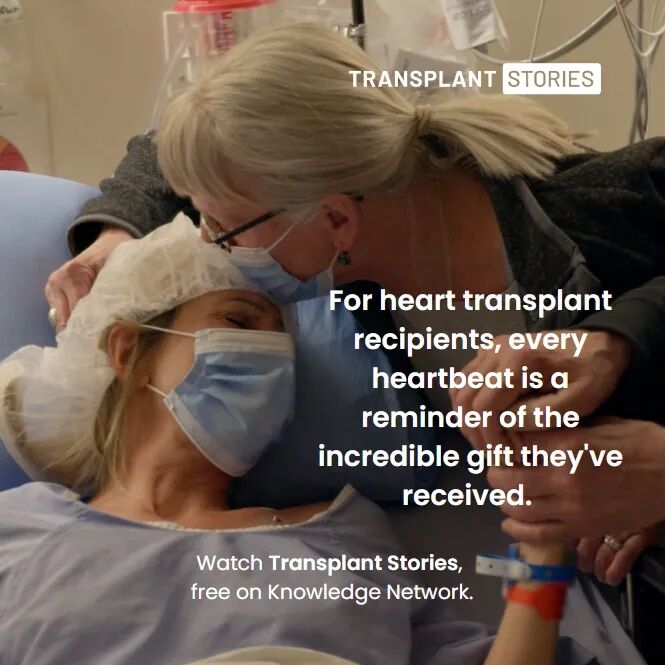 Dive into the stories of individuals who got a second chance at life through organ donation with @bc_transplant. Watch these inspiring tales on Transplant Stories on Knowledge.ca. 

#OrganDonation