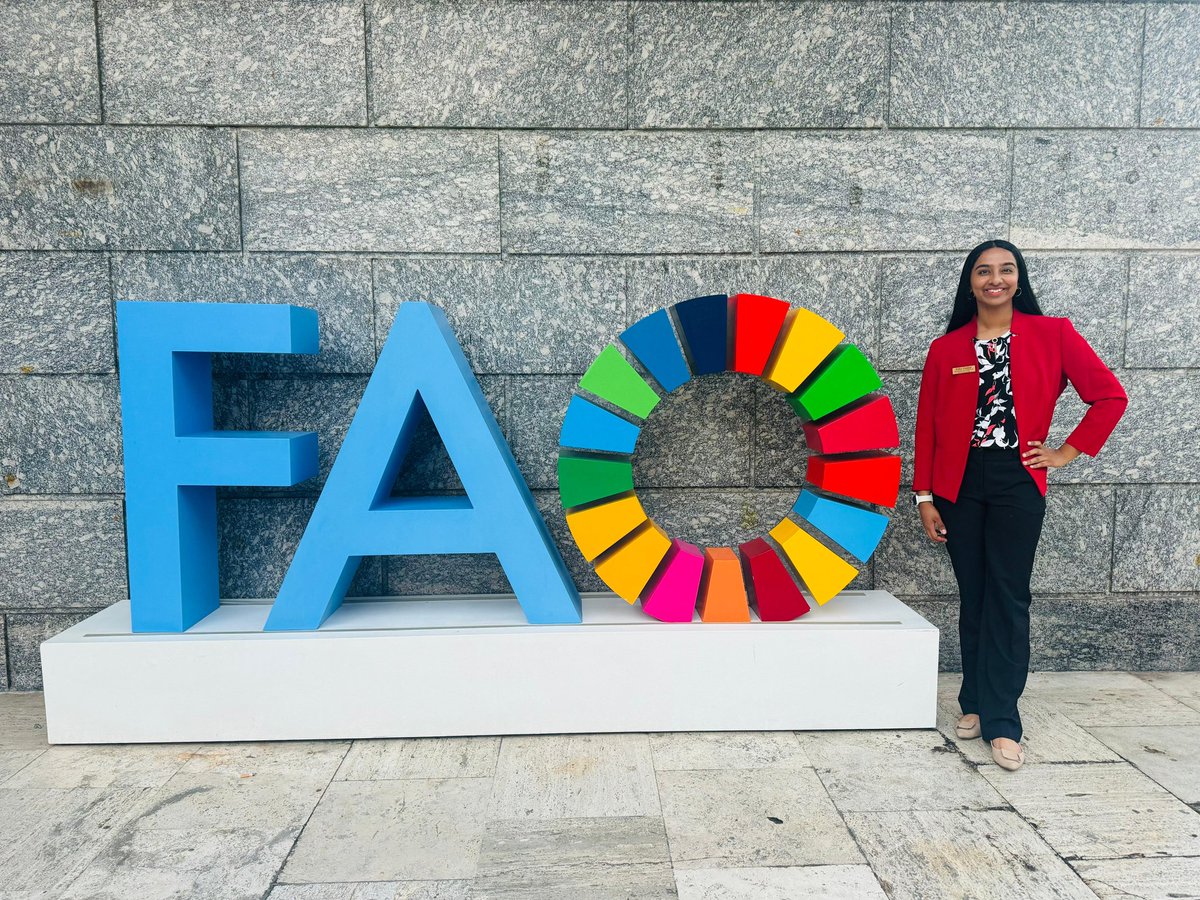 Georgia Tech School of Public Policy (@sppgatech) on Twitter photo Esha Venkat traveled to Rome, Italy, as an official U.S. delegate representing North America at the World Food Forum Flagship (WFF) Event at the <a href="/UN/">United Nations</a> FAO Headquarters. Esha hopes to drive action from the community level to the international scale across agrifood systems Esha Venkat traveled to Rome, Italy, as an official U.S. delegate representing North America at the World Food Forum Flagship (WFF) Event at the <a href="/UN/">United Nations</a> FAO Headquarters. Esha hopes to drive action from the community level to the international scale across agrifood systems