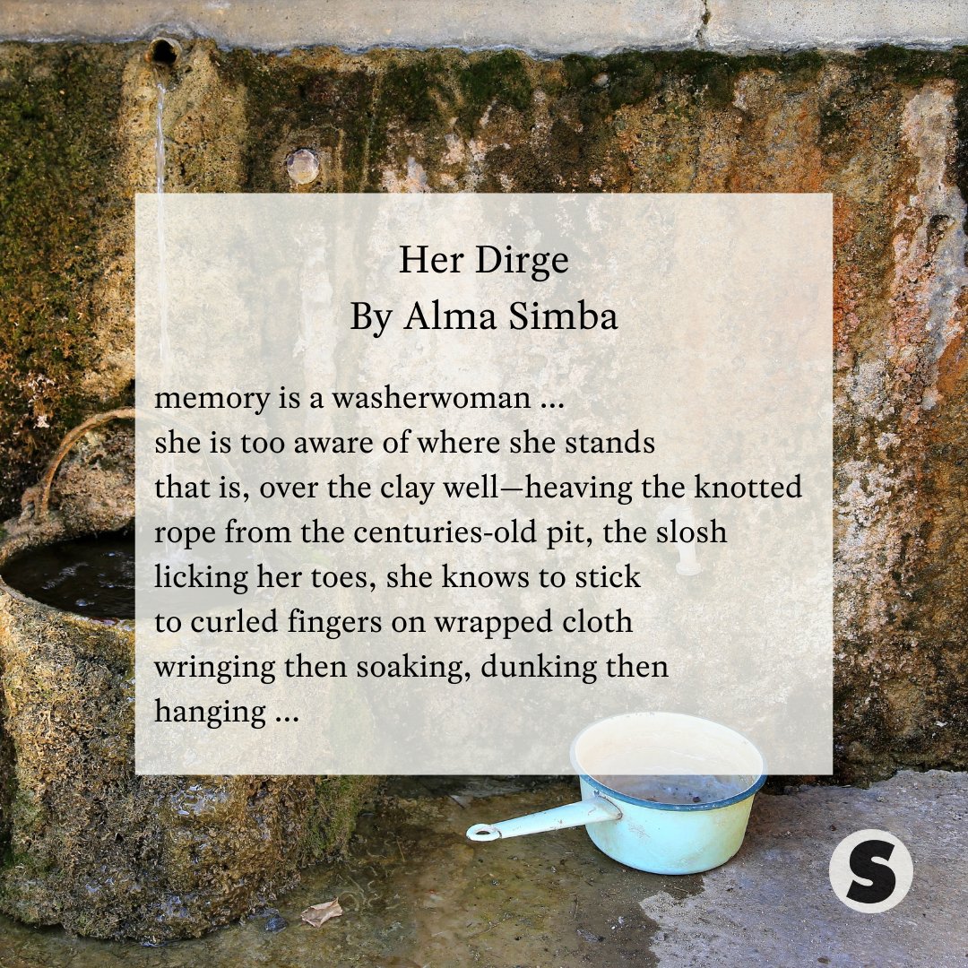 A poet-historian reflects on women’s labor carrying memories and the past.

Read the full poem: loom.ly/Ydu5-cI