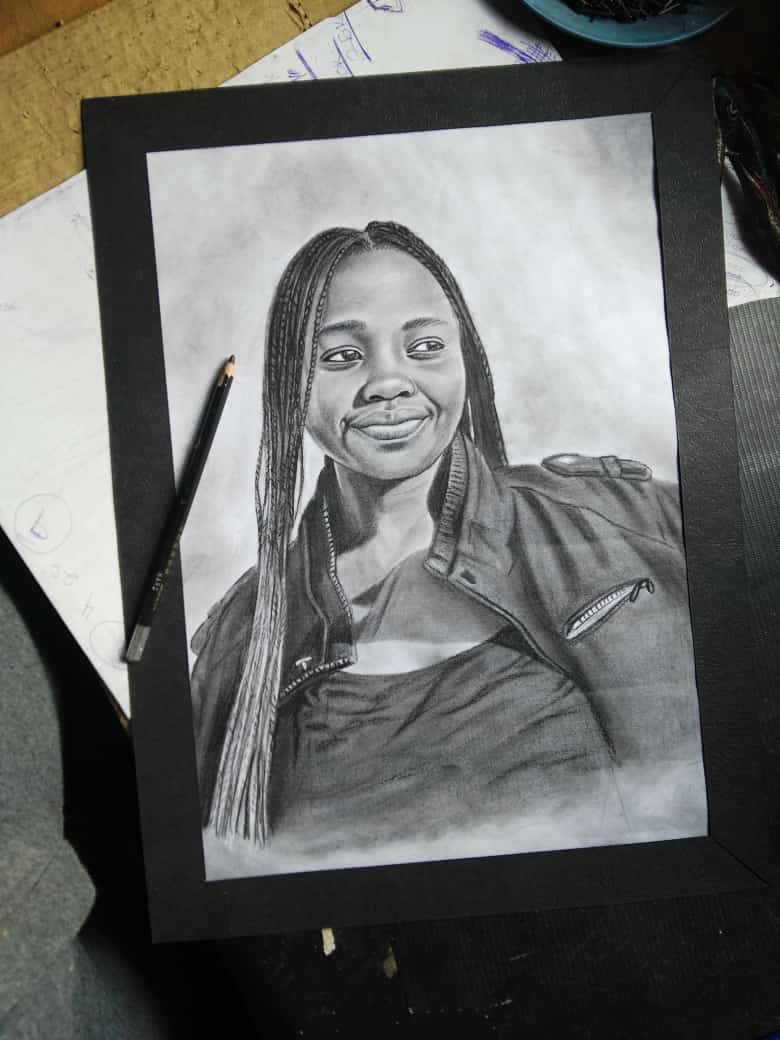 U order I put it on Paper.