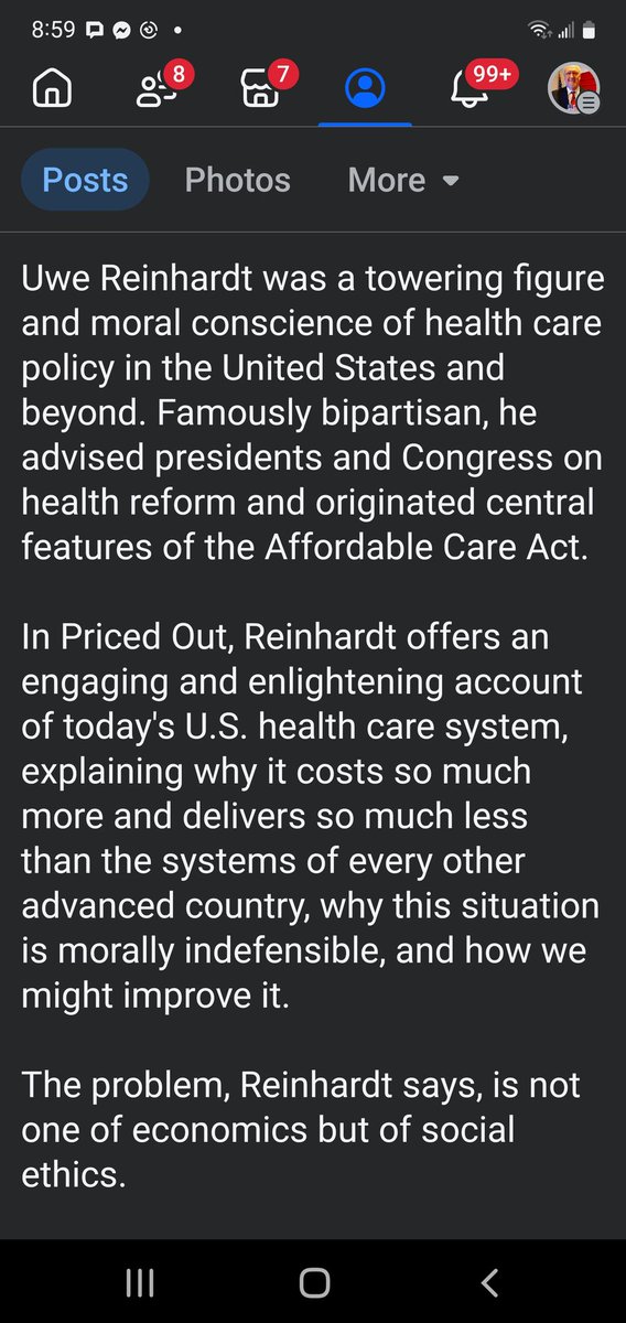 TheMightyWord's tweet image. Essential reading for Trump's Healthcare Team:

From a giant of health care policy, an engaging and enlightening account of why American health care is so expensive―and why it doesn't have to be.

@elonmusk
@RobertKennedyJr
@realDonaldTrump
@GeneMcVay

gettr.com/post/p3e4p7eb8…