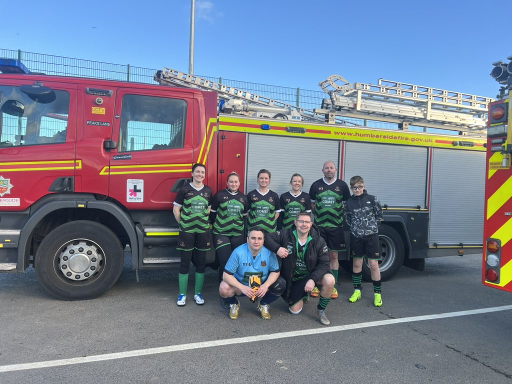 Humberside PCC (@humbersidepcc) on Twitter photo <a href="/HumbersideFire/">Humberside Fire & Rescue</a> hosted a White Ribbon mixed 5’s football tournament in Cleethorpes today, and some of our team took part!
Although the result wasn’t what we had hoped, well done and thank you to the team for taking part 👏🏽 <a href="/HumbersideFire/">Humberside Fire & Rescue</a> hosted a White Ribbon mixed 5’s football tournament in Cleethorpes today, and some of our team took part!
Although the result wasn’t what we had hoped, well done and thank you to the team for taking part 👏🏽