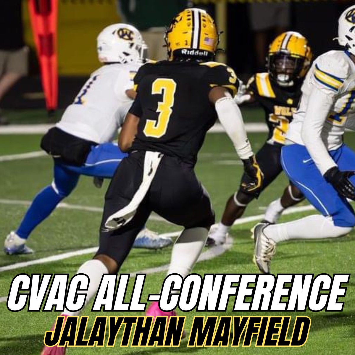 LincolntonFB's tweet image. CVAC ALL-CONFERENCE SELECTIONS 

⚫️Trashad Lineberger
🟡Jalaythan Mayfield
⚫️Treylen Bost
🟡Richard “RJ” Lynch
⚫️Dominic Sanchez
🟡Rashad Lynch
⚫️Karson Cloninger
🟡Khavijae Nixon
⚫️Devin Rinck
🟡Antonio Wilson (HM)
⚫️Jade Hunter (HM)

Congrats to our Athletes! 🐺

#WolfWay