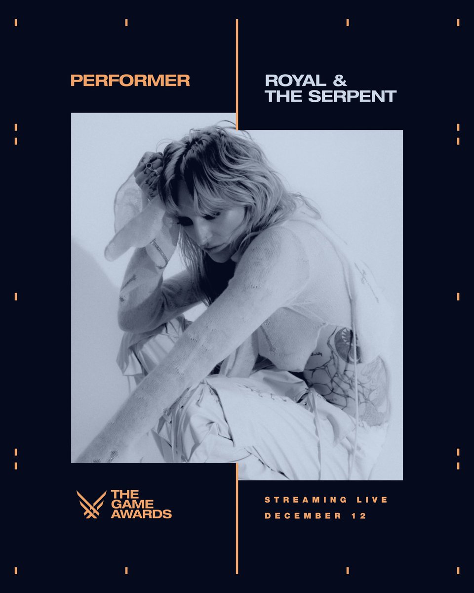 Excited to announce that <a href="/twentyonepilots/">twenty one pilots</a>, <a href="/d4vddd/">d4vd</a>, and <a href="/royalandtheserp/">Royal & the Serpent 🧀</a> will be hitting #TheGameAwards stage for a special @ArcaneShow performance!
