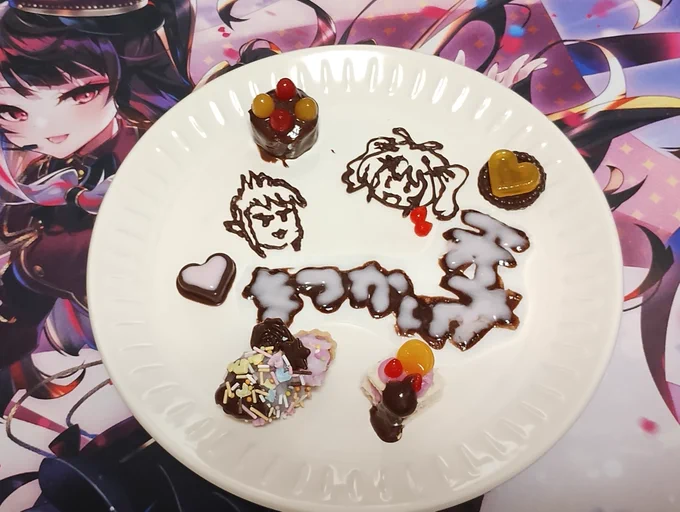 今年もまおとチャイちゃん描いた!#ポッピンクッキンコンクール 