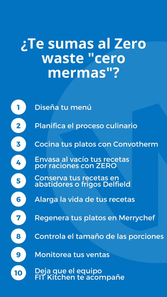 ¿Te sumas al #zerowaste “cero mermas? #WelbiltIberia #FITkitchen