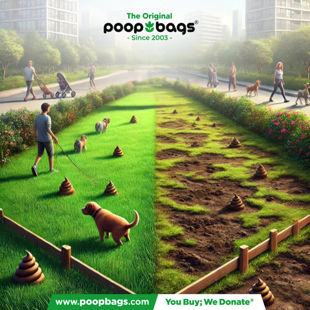 poopbags's tweet photo. Dog poop can damage soil health—should dog owners be more mindful of where they let their dogs go, or is this overblown?

check our blog on https://t.co/vAF2GzXEsY https://t.co/rPyexZAO6V
