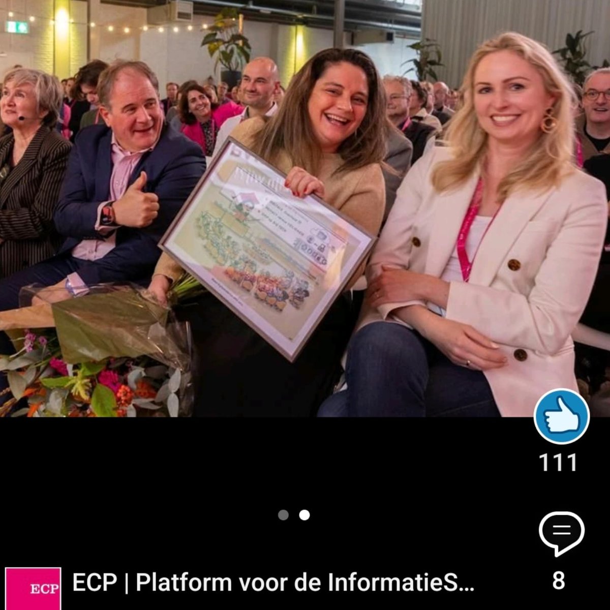 Barbara Kathmann ( PvdA ) verkozen tot meest Digibewuste Kamerlid 2024!

Tijdens ECP Jaarfestival 2024.
De 'Gespotprent' is getekend
door cartoonist Hugo Freutel 
In opdracht van ECP Informatie Samenleving te Den Haag.

Zie nieuws link ECP website 
ecp.nl/meest-digibewu…