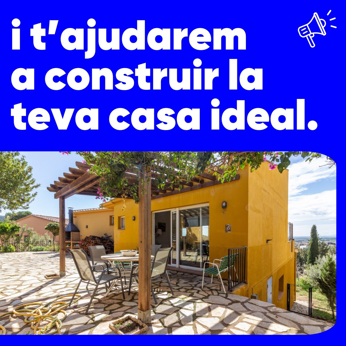 ✅ Si estàs contemplant l'opció de comprar un terreny i dissenyar la casa des de zero:

1️⃣ nostra cartera de productes té molt terrenys urbanitzables disponibles
2️⃣ un dels nostres serveis és la construcció de cases d'obra nova

😎 Contacta amb nosaltres i t'informarem de tot!