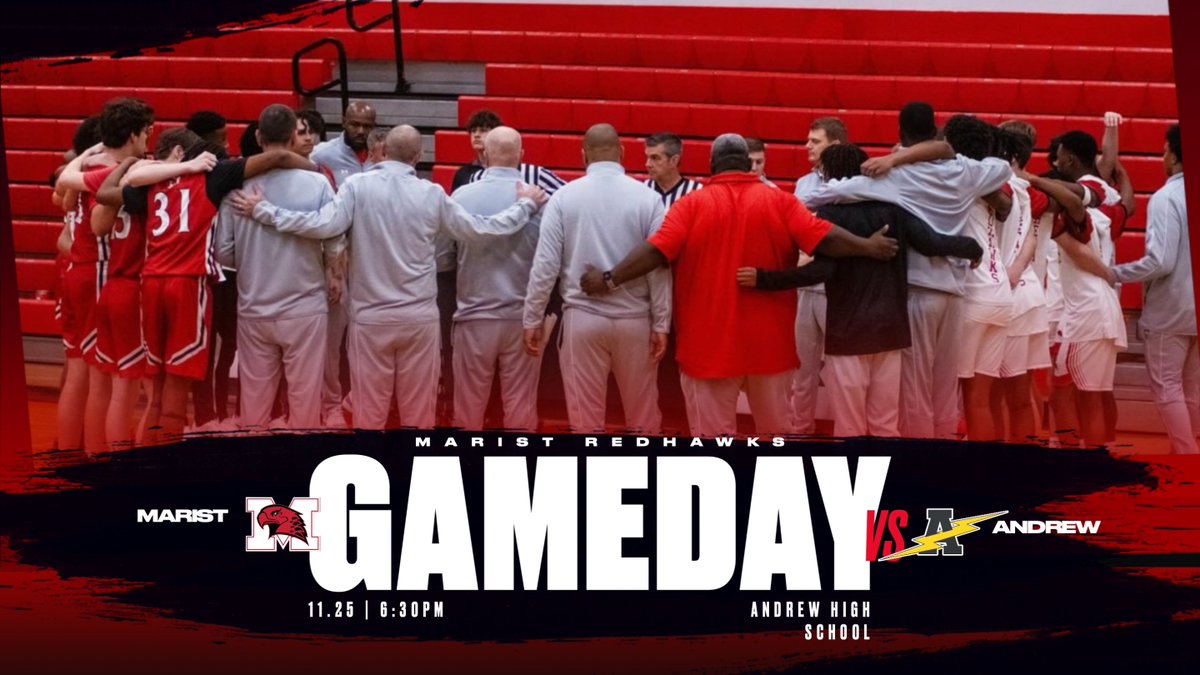 The road to state starts today! Varsity takes on Andrew in the first round of the District 218 Thanksgiving Tip-Off Tournament! Good luck to the Freshmen and Sophomore teams as they also take on Andrew!  

Varsity tips off at 6:30 @ Andrew High School