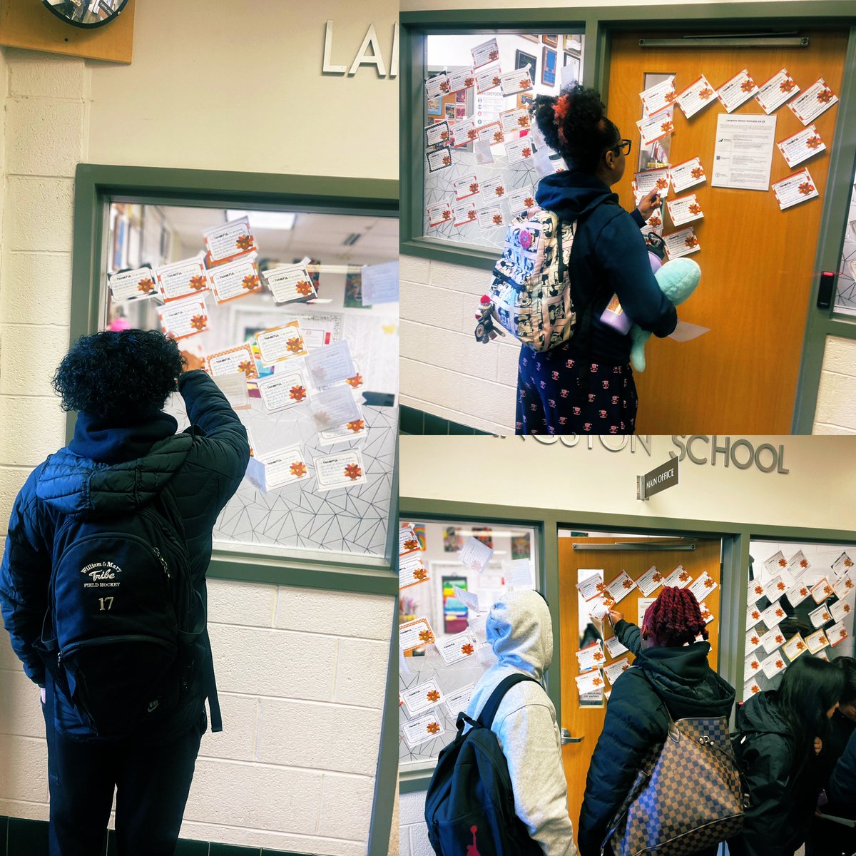 LangstonHS_APS's tweet image. Feeling grateful this season! Our amazing principal, Ms. Jackson, took a moment to express her appreciation with a handwritten thank you gram to all our students.  #EveryAPSStudent @kimjadavis